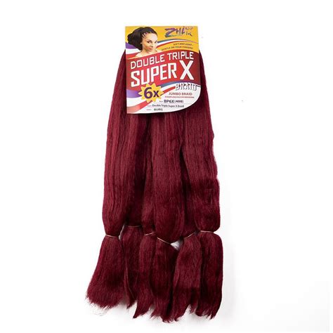 Cabelo Jumbo SUPERX MEGAX HIPERX Jumbão Para Tranças 400g c Várias