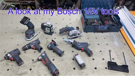 My Bosch 12v Tools Overview Youtube