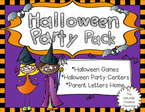 Halloween Party Pack Games Parent Letters And More Teaching Resources