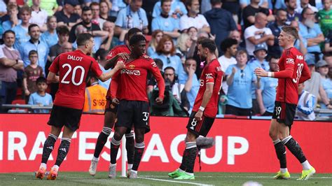 Fa Cup Manchester City Manchester United 1 2 Trionfo Dei Red Devils Decidono Garnacho E