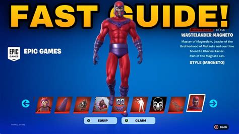 How To Complete All Wastelander Magneto Quests Challenges In Fortnite