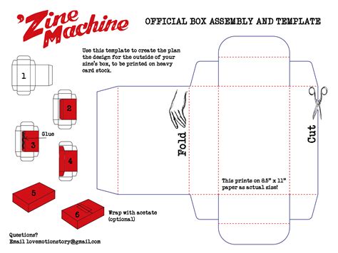 Printable Cigarette Box Template