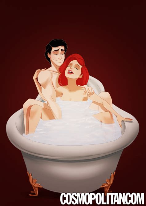 Ariel And Prince Eric Disney 50 Shades Of Grey Pevencine