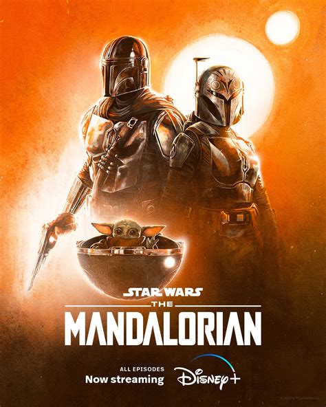 The Mandalorian Season International Art Posters The