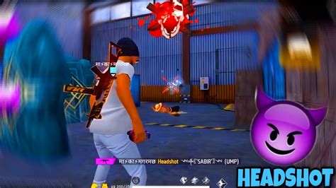 Free Fire 1vs1 Lone Wolf Gameplay Headshot Gameplay