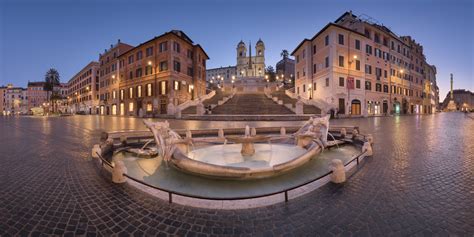 Piazza Di Spagna And Spanish Steps Rome Italy Anshar Images