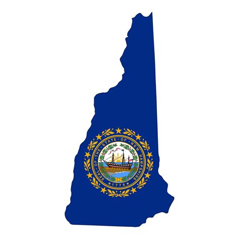 New Hampshire Flag State Of America 26804027 PNG