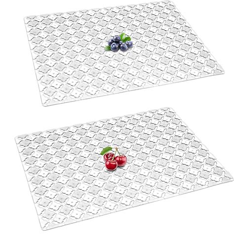 Qulable 2pack Kitchen Sink Mat For Stainless Steelceramic Sinks Pvc