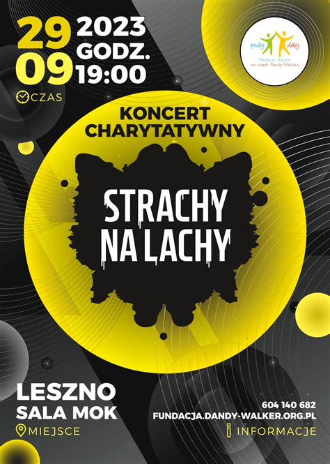 Koncert Charytatywny Strachy Na Lachy 2023 Fundacja Chorych Na