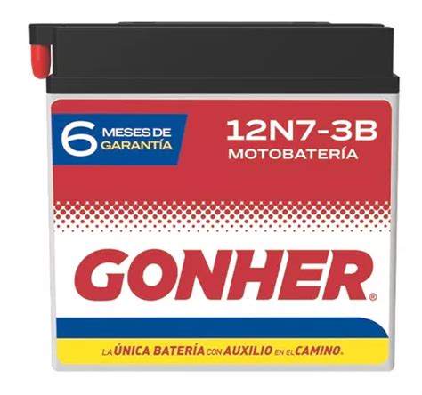 Batería Para Moto Gonher 12n7 3b Vento Rocketman Sport 250 Envío Gratis