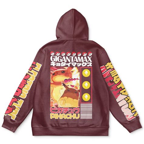 Gigantamax Snorlax Pokemon Streetwear Hoodie Animebape