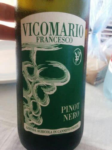 Canneto Pavese Vicomario Francesco Pinot Nero Vivino Us