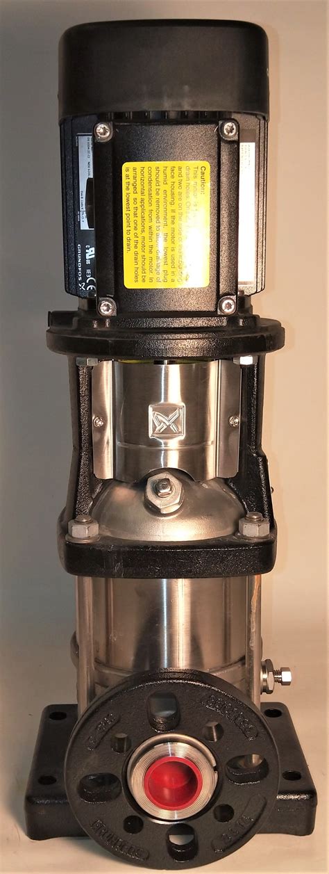 New Open Box Grundfos Crn 3 6 Vertical Multistage Centrifugal Pump For