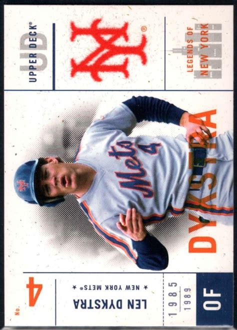 Amazon Baseball Mlb Upper Deck Legends Of New York Lenny