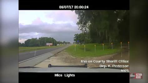 Naked Man Damages Patrol Car In Florida