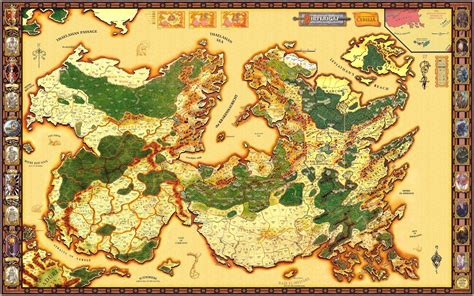 The Setting To End All Settings Fantasy Map Review V Birthright