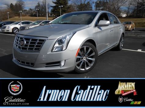 2013 Radiant Silver Metallic Cadillac Xts Luxury Fwd 77473790 Photo 2 Car