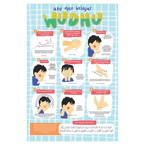 Jual Poster Wudhu Shopee Indonesia