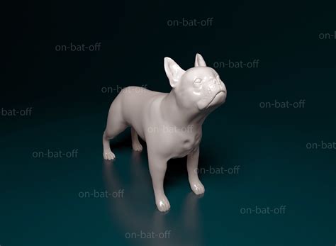 59 Boston Terrier 3d Print File Photo Bleumoonproductions