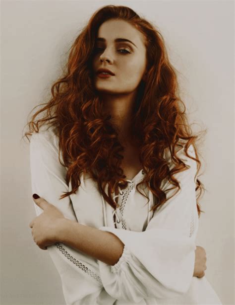 Sophie Turner Beautiful Red Hair Stunning Redhead Girls With Red Hair