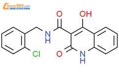 N Chlorophenyl Methyl Hydroxy Oxo H Quinoline Carboxamide