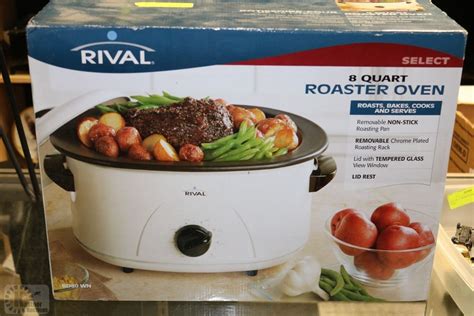 RIVAL 8QT ROASTER OVEN