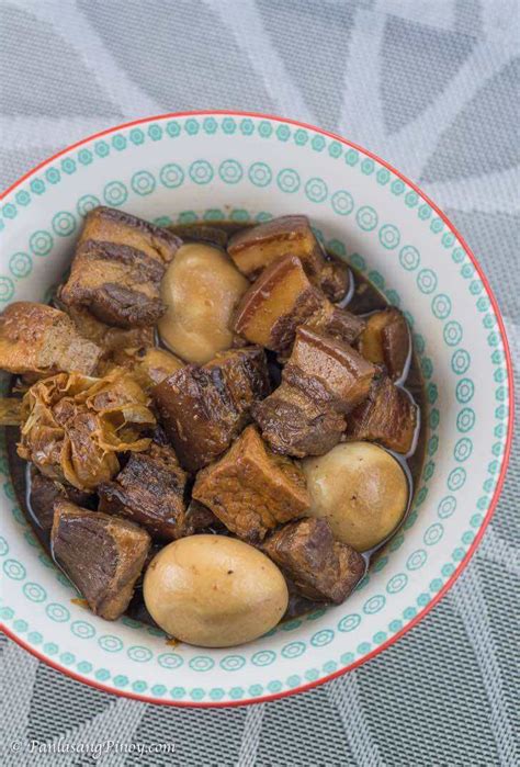 Braised Pork Belly In Soy Sauce Tau Yew Bak Panlasang Pinoy