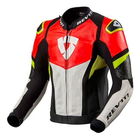 Motorradjacke Rev It Hyperspeed Air Black Neon Red Zum Bestpreis