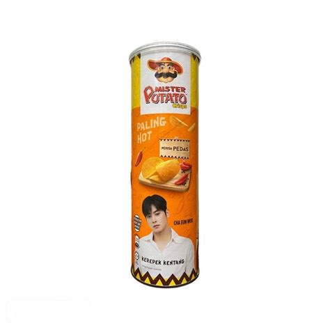 Mister Potato Hotandspicy Cha Eun Woo Limited Edition Shopee Malaysia