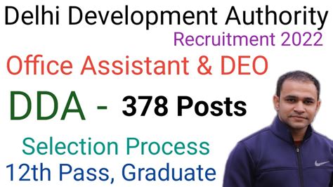 Delhi Development Authority Dda Recruitment Dda Office