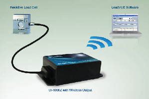 Wireless Load Cell Interface includes USB option.