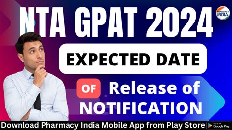 Nta Gpat Expected Date Of Release Of Notification And Exam Date