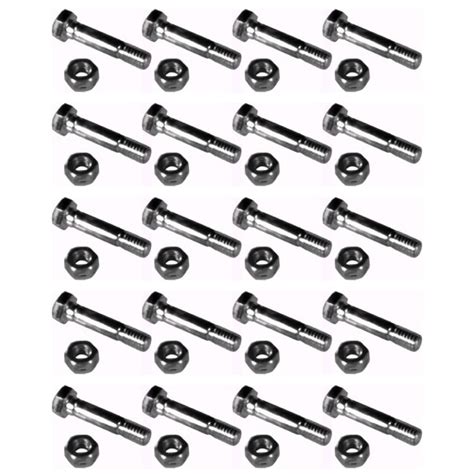 20 Aftermarket Shear Pins Fits Mtd Snow Blowers Snow Throwers 710 0890