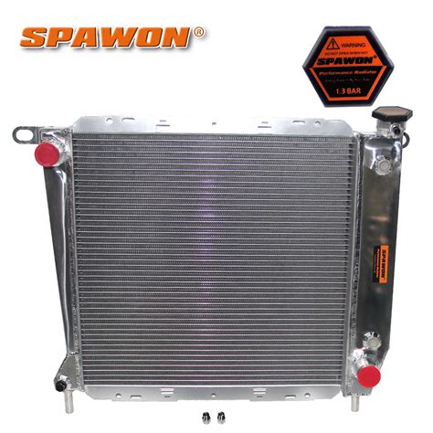 SPAWON Radiador De Aluminio Para Coche Accesorios Para Ford Ranger 1985