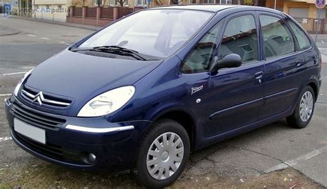 Citroën Xsara Picasso 2 0 HDi 110 Fiches techniques 2004 2006