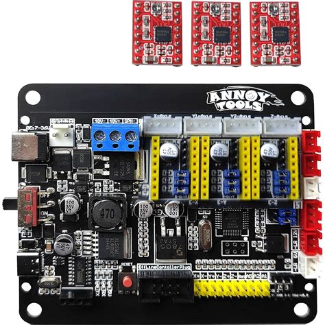 8 Mo Finance ANNOYTOOLS GRBL 1 1f 32 Bit Control Board 3Axis Stepper