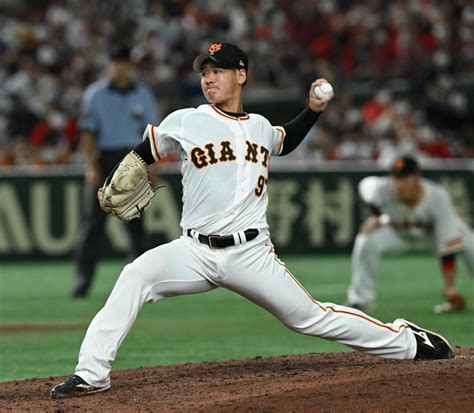 巨人に希望の光 井上温大がデビュー戦で3回1安打無失点の好投野球デイリースポーツ Online