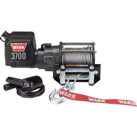 Product Warn Utility Winch — 3700 Lb Capacity 12 Volt Dc Model Warn 3700 Dc