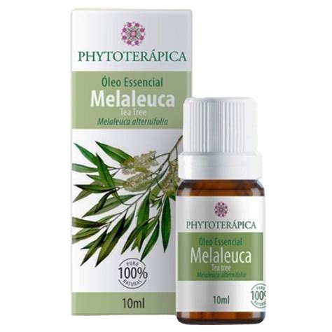 Óleo Essencial Melaleuca Tea Tree 10ml Phytoterápica Espaco Prana SPA