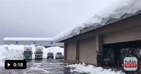 Removing Snow From A Roof Gag