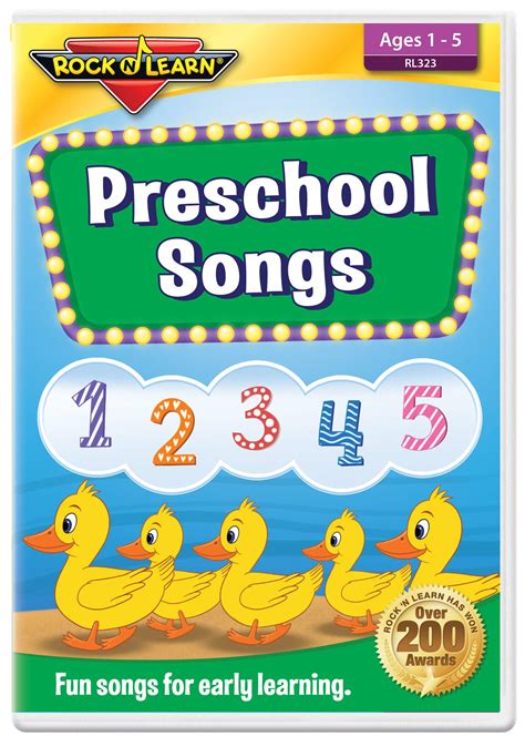 Buy ROCK N LEARN Preschool Songs DVD - Fun Songs for Early Learning ...