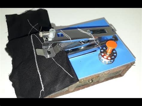 How To Make Sewing Machine At Home Youtube