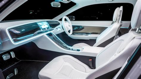 Premium AI Image | The interior of a tesla model 3 car