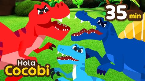 Mejores Canciones De Dinosaurios Tiranosaurio Rex Y Más Canciones Infantiles Hola Cocobi