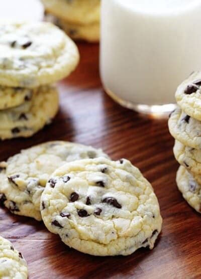 Chocolate Chip Cake Mix Cookies I Am Baker