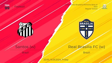 Santos W Vs Real Brasilia Fc W At Campeonato Brasileiro