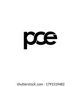 Ppe Letter Original Monogram Logo Design Stock Vector (Royalty Free) 1772457842 | Shutterstock