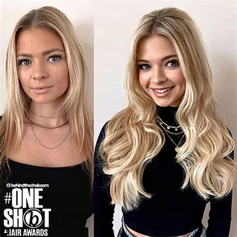 Fine Hair Before And After Great Lengths Australia And New Zealand