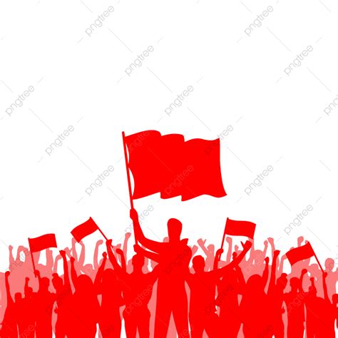 Bendera Indonesia Vector Design Images Siluet Pejuang Kemerdekaan Indonesia Memegang Bendera Or