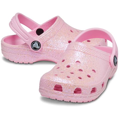 Crocs Toddler Classic Glitter Iii Clogs Academy